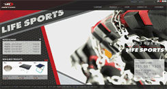 Desktop Screenshot of lifesports.co.kr